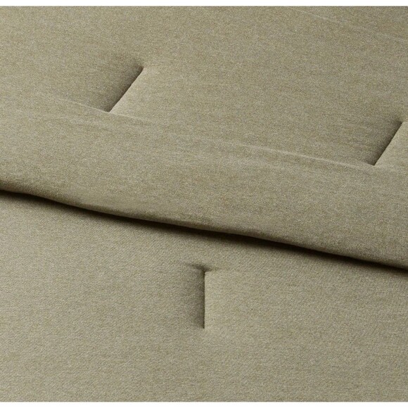 King Dark Olive Green Heather Jersey Comforter Set - Threshold Modern Design NEW - Picture 4 of 9